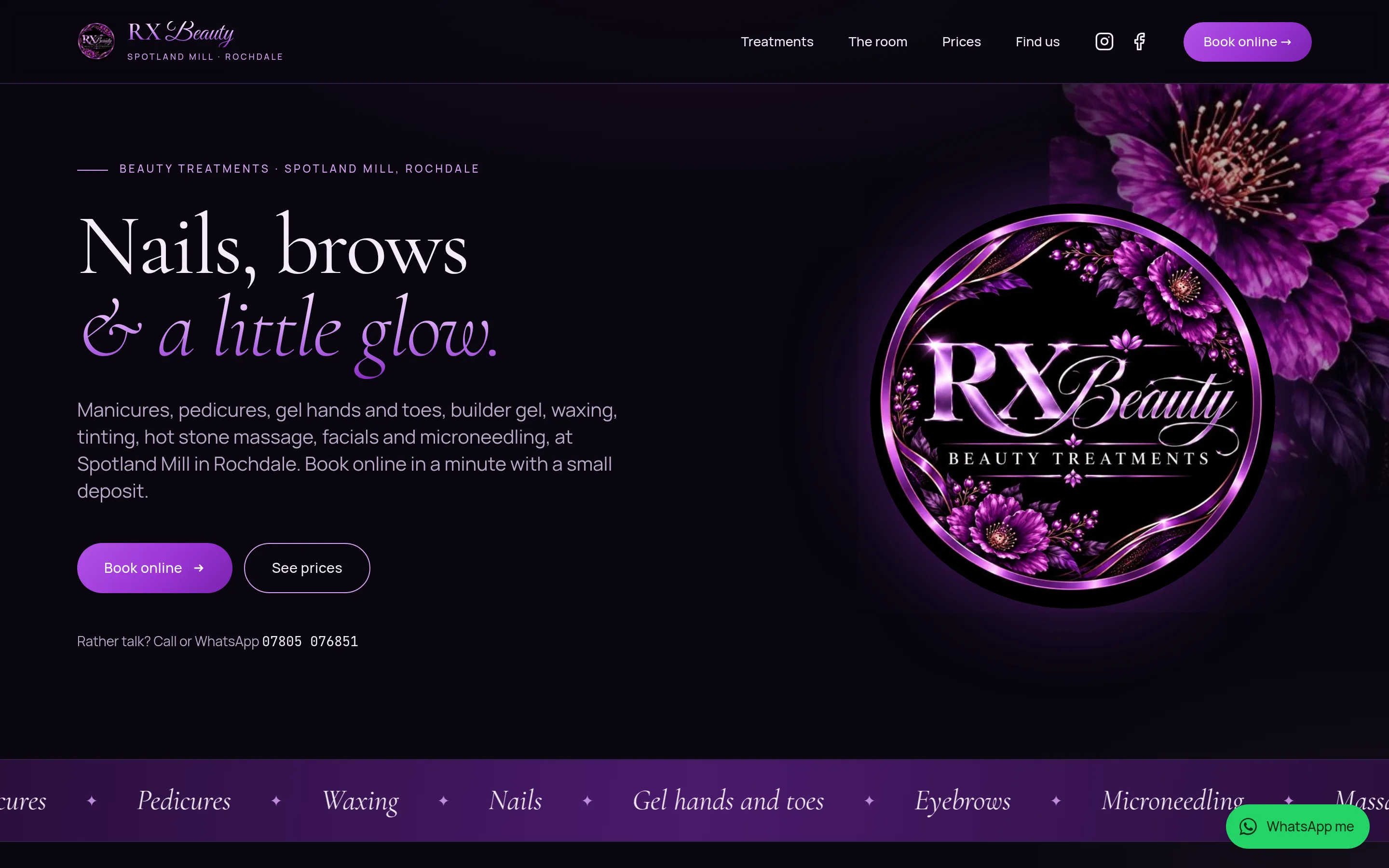 RX Beauty, built and looked after by Telebyte Solutions